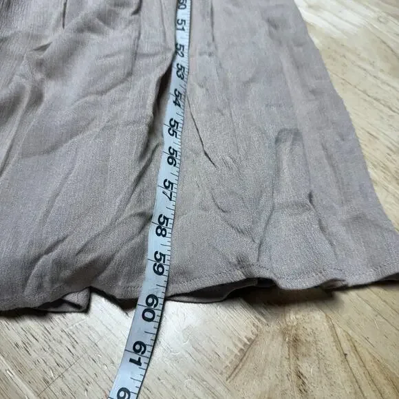 Lulus NWT For Life Beige Embroidered Maxi Dress Size S Crocheted Lace Gauzy - Picture 11 of 13